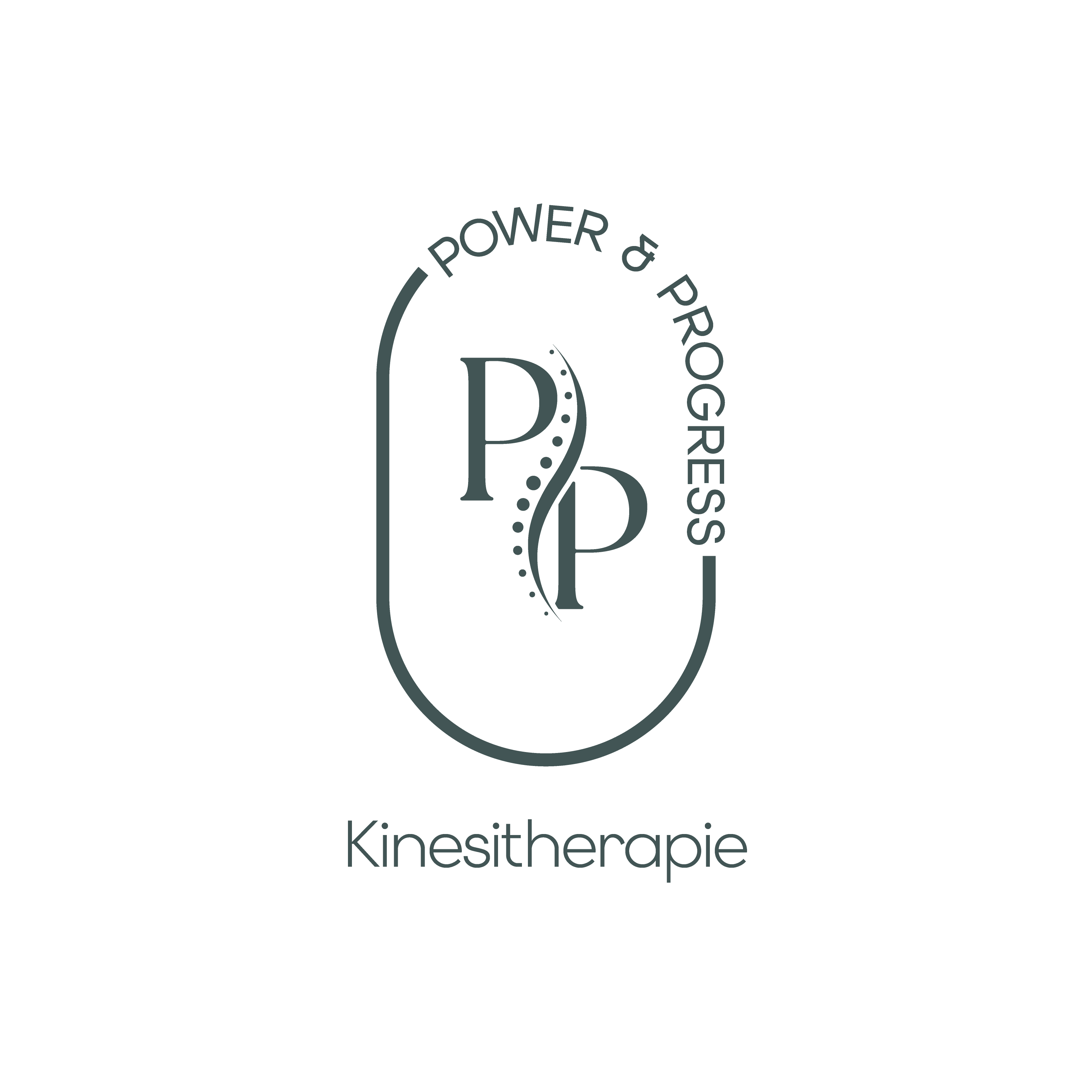 Power & Progress Kinesitherapie logo